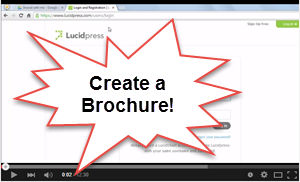 Create a Brochure in Lucidpress